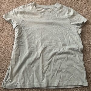 EUC pale green madewell tee size M